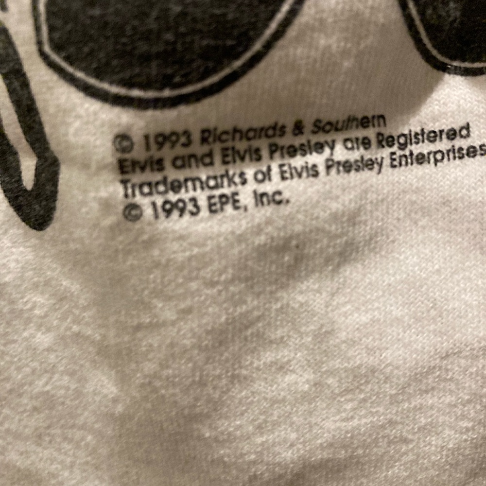 Vintage Rare Elvis Presley concert t-shirt - Picture 9 of 12